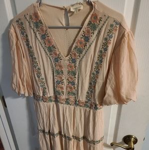 Lane 201 Boho Midi Dress